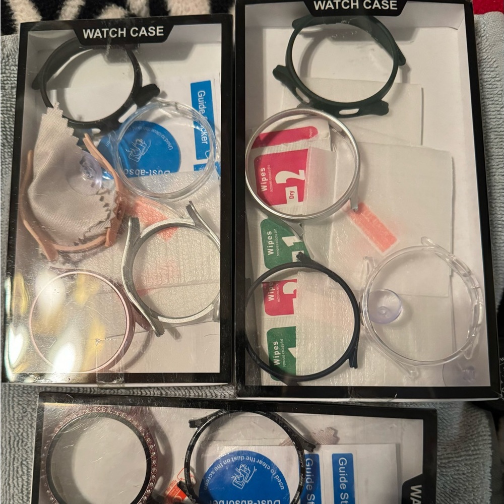 Watch faces/rings and extra bands